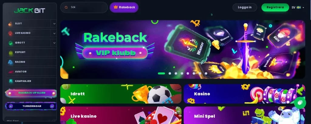 jackbit crypto casino på svenska