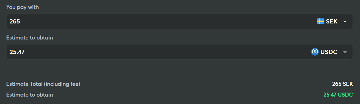 köp krypto med fiat