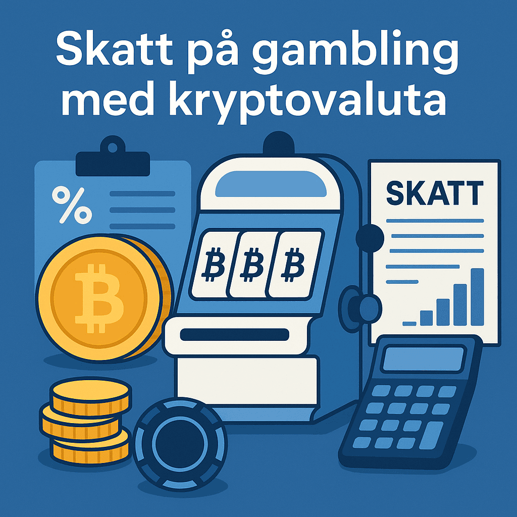 skatt på crypto casinos