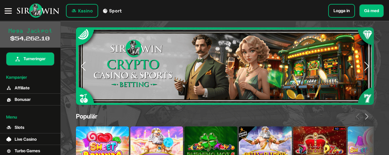 sirwin crypto casino